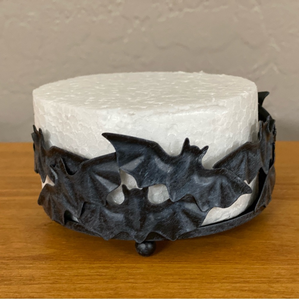 Black Bat Candle Holder